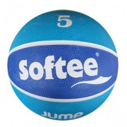 BALÓN BALONCESTO NYLON SOFTEE JUMP - 5, CELESTE/ROYAL