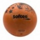 BALÓN FÚTBOL SOFTEE SKILLS - FUTBOL11, NARANJA/NEGRO