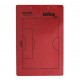 CARPETA TACTICA VELEDA REVERSIBLE FUTBOL - ROJO, GRANDE