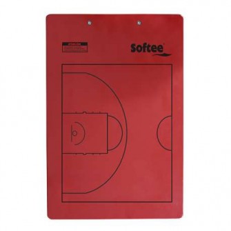 CARPETA TACTICA VELEDA REVERSIBLE BALONCESTO - ROJO, GRANDE