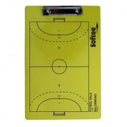 CARPETA TACTICA VELEDA REVERSIBLE FUTBOL SALA/BALONMANO - GRANDE, AMARILLO