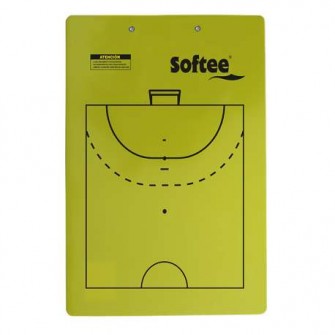 CARPETA TACTICA VELEDA REVERSIBLE FUTBOL SALA/BALONMANO - GRANDE, AMARILLO