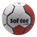 BALÓN BALONMANO SOFTEE FLASH - 58CM, ROJO/BLANCO