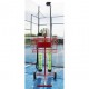 CARRO PORTAPELOTAS TENIS / PÁDEL 80 PELOTAS SOFTEE  - 80PLTS, ROJO