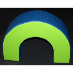 FIGURA ARCO 80X60X30 CM - 80X60X30 CM, AZUL/VERDE