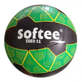 BALÓN FÚTBOL SOFTEE EGEO - VERDE/NEGRO, FUTBOL11