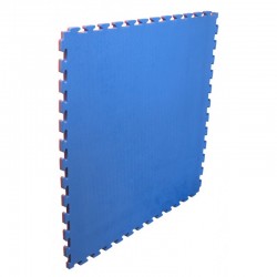 PIEZA TATAMI SOFTEE 2.0 - 100X100X2CM, ROJO/AZUL