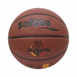 BALÓN BALONCESTO SOFTEE CUERO - 7, MARRON