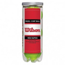 BOTE 3 PELOTAS WILSON PADEL COMP BALL