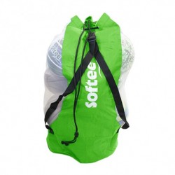 SACO PORTABALONES SOFTEE COLOR VERDE TALLA UNICA