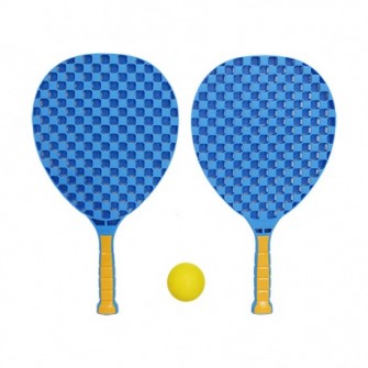 SET SHUTTLEBALL SOFTEE ADVANCED CON PELOTA  - AZUL, UNICA