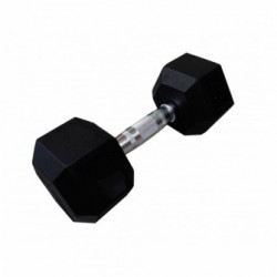 MANCUERNA HEXAGONAL - NEGRO, 32.5 KG