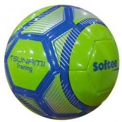 BALÓN SOFTEE FÚTBOL TSUNAMI - FUTBOL 7, VERDE