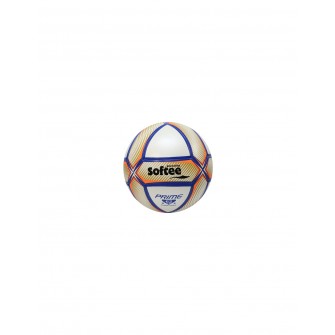 BALÓN FÚTBOL SALA SOFTEE PRIME HÍBRIDO - SALA 62, BLANCO/AZUL/NARANJA/ORO