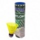 VOLANTES BADMINTON SOFTEE 'NYLON II' 6UDS - BLANCO, UNICA