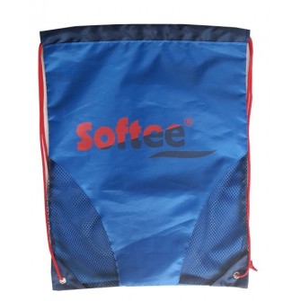 GYMSACK SOFTEE CON RED COLOR ROYAL/MARINO/ROJO TALLA UNICA