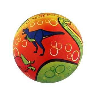 PELOTA PVC DINOSAURIO 0-6 AÑOS