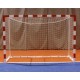 JUEGO PORTERÍAS F.SALA/BALONMANO METÁLICAS TRASLADABLES 80X80MM CON BASE 80X40MM