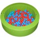 PISCINA REDONDA LLENADO PELOTAS,  DIAMETRO Ø 150 CM X 40 CM ALTO X 15 CM ANCHO