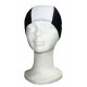 GORRO NATACIÓN LICRA SOFTEE NEGRO/ BLANCO