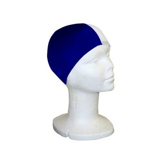 GORRO NATACIÓN LICRA SOFTEE MARINO/ BLANCO