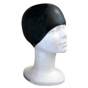 GORRO NATACIÓN SILICONA JUNIOR SOFTEE NEGRO