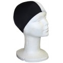 GORRO NATACIÓN POLIÉSTER SOFTEE JUNIOR NEGRO/ BLANCO