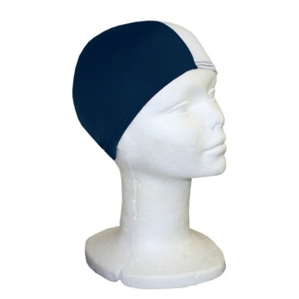 GORRO NATACIÓN POLIÉSTER SOFTEE JUNIOR MARINO/ BLANCO