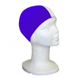 GORRO NATACIÓN POLIÉSTER SOFTEE ROYAL/ BLANCO