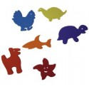 SET ANIMALES FOAM