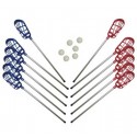 SET LACROSSE (12 PALOS + 6 PELOTAS)