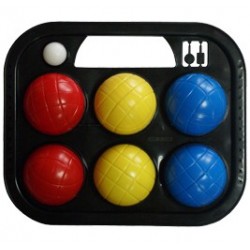 JUEGO 6 BOLAS PETANCA PVC