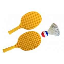 SET SHUTTLEBALL - uso exclusivo con supervolante o pelota foam-