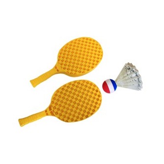 SET SHUTTLEBALL - uso exclusivo con supervolante o pelota foam-