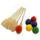 SET JUEGO CUCHARA (6 CUCHARAS Y 6 HUEVOS)