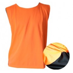 PETO REVERSIBLE SENIOR NARANJA-NEGRO