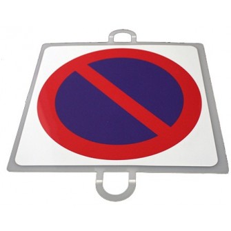 PANEL DE SEÑALIZACION TRAFICO DE PROHIBICION Nº 3 (ESTACIONAMIENTO)