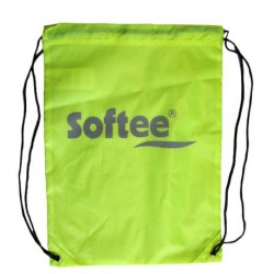 GYMSACK SOFTEE BASIC COLOR AMARILLO FLUOR TALLA UNICA