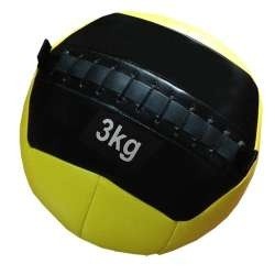 BALON ENTRENAMIENTO FUNCIONAL COLOR AMARILLO TALLA 3 KG