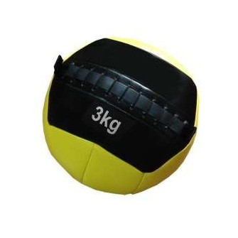 BALON ENTRENAMIENTO FUNCIONAL COLOR AMARILLO TALLA 3 KG