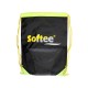 GYMSACK SOFTEE CON RED COLOR NEGRO/AMARILLO FLUOR TALLA UNICA