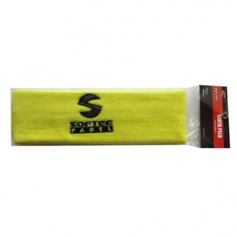 CINTA PELO SOFTEE PADEL COLOR AMARILLO FLUOR TALLA UNICA