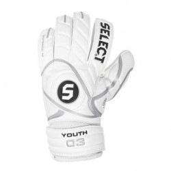 GUANTES PORTERO SELECT YOUTH COLOR BLANCO TALLA 6