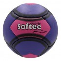 BALÓN SOFTEE FUTBOL BEACH 5 COLOR VIOLETA/ROSA TALLA PLAYA 5