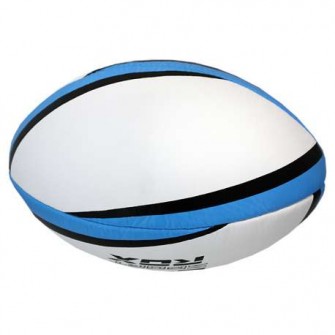 BALÓN RUGBY ROX R-MAXIMUS COLOR BLANCO/AZUL TALLA UNICA