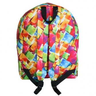 MOCHILA ROX R- JOY COLOR FUCSIA/VERDE TALLA UNICA