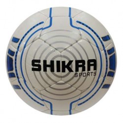 BALÓN FÚTBOL SHIKRA COLOR BLANCO/AZUL TALLA FUTBOL11