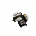 PAR DE GUANTES BOXEO FULLBOXING TSUNAMI - NEGRO/BLANCO, 14OZ