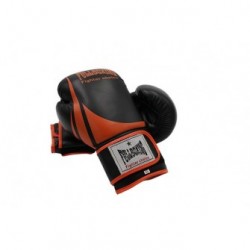 PAR DE GUANTES BOXEO FULLBOXING ERUPCIÓN - 10OZ, NEGRO/NARANJA