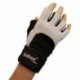 PAR DE GUANTES FITNESS SOFTEE CX3 - BLANCO/NEGRO